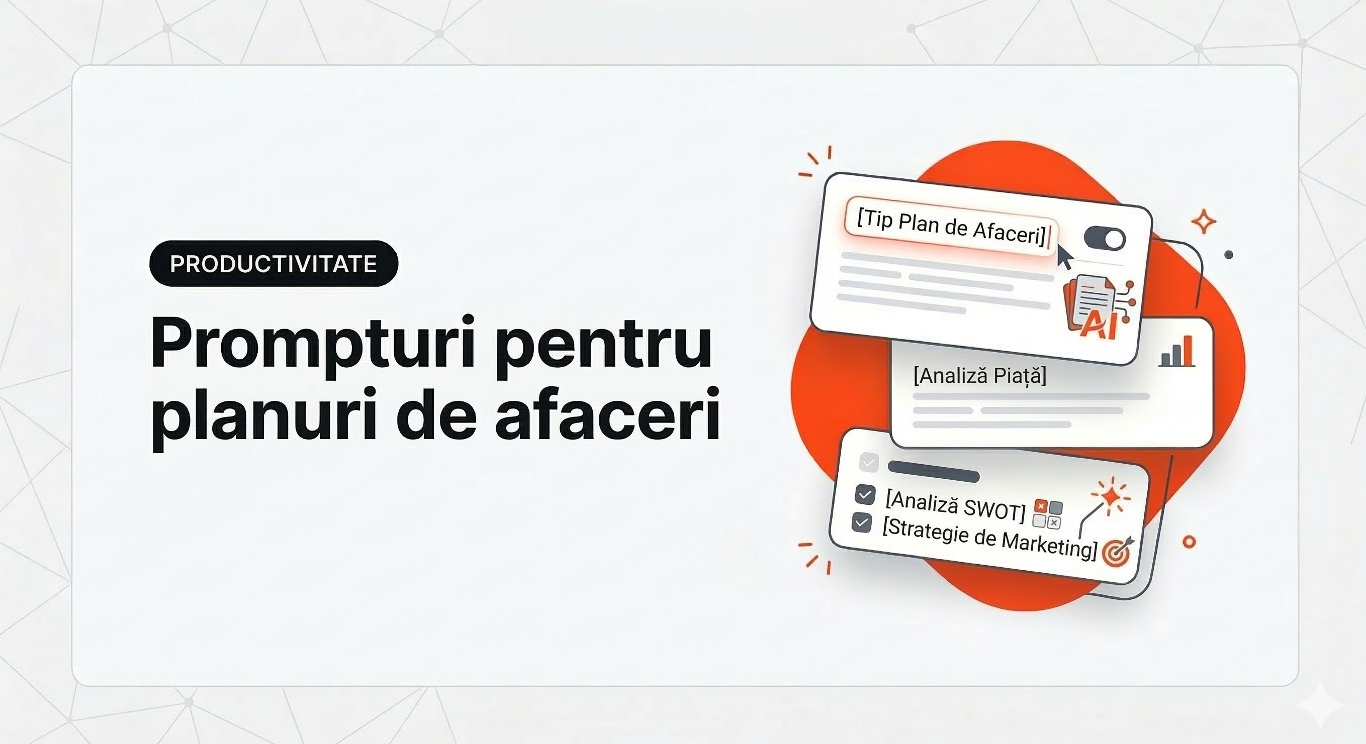 Prompturi pentru planuri de afaceri