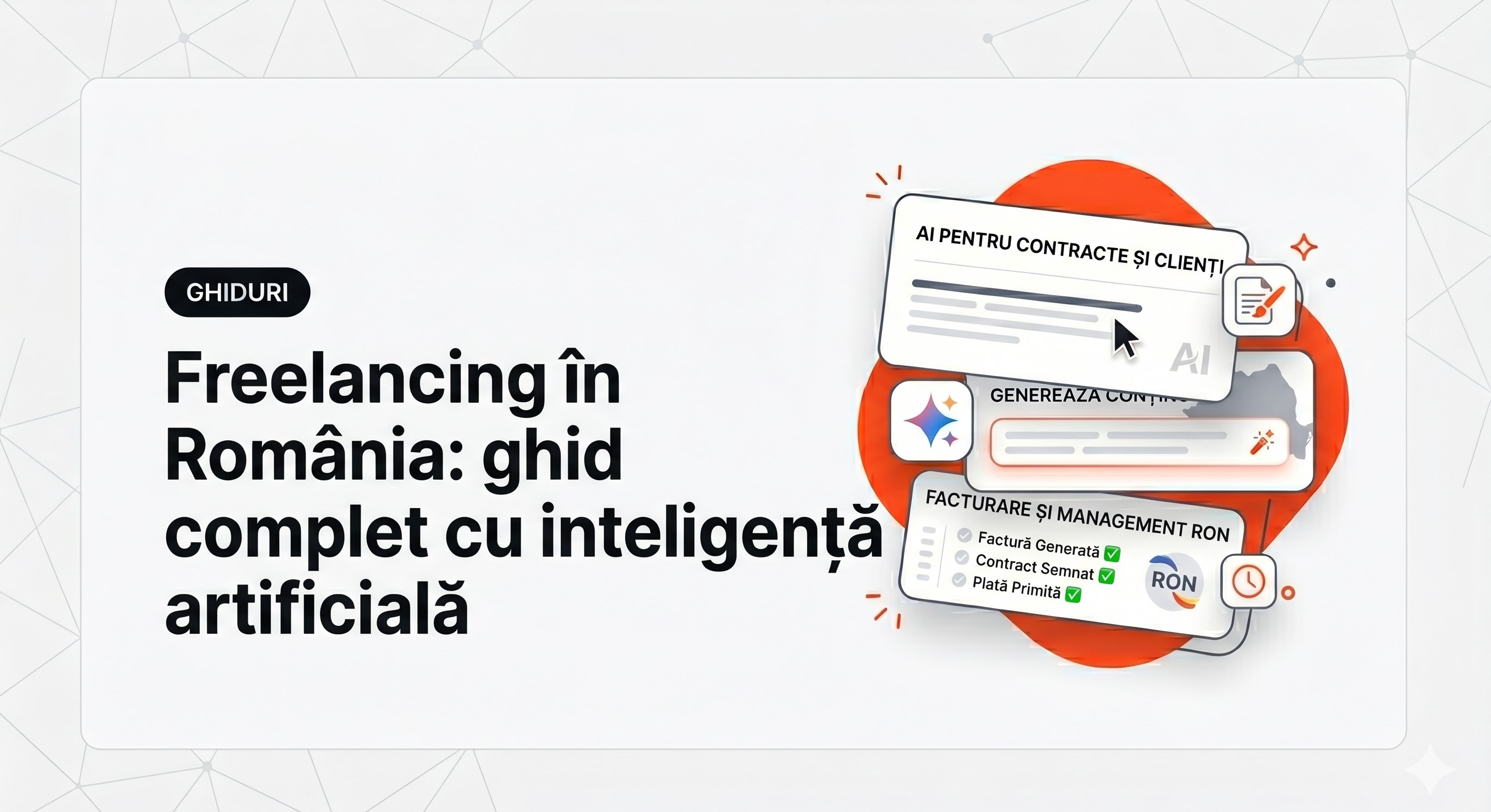 Freelancing în România: ghid complet cu inteligență artificială (2026)