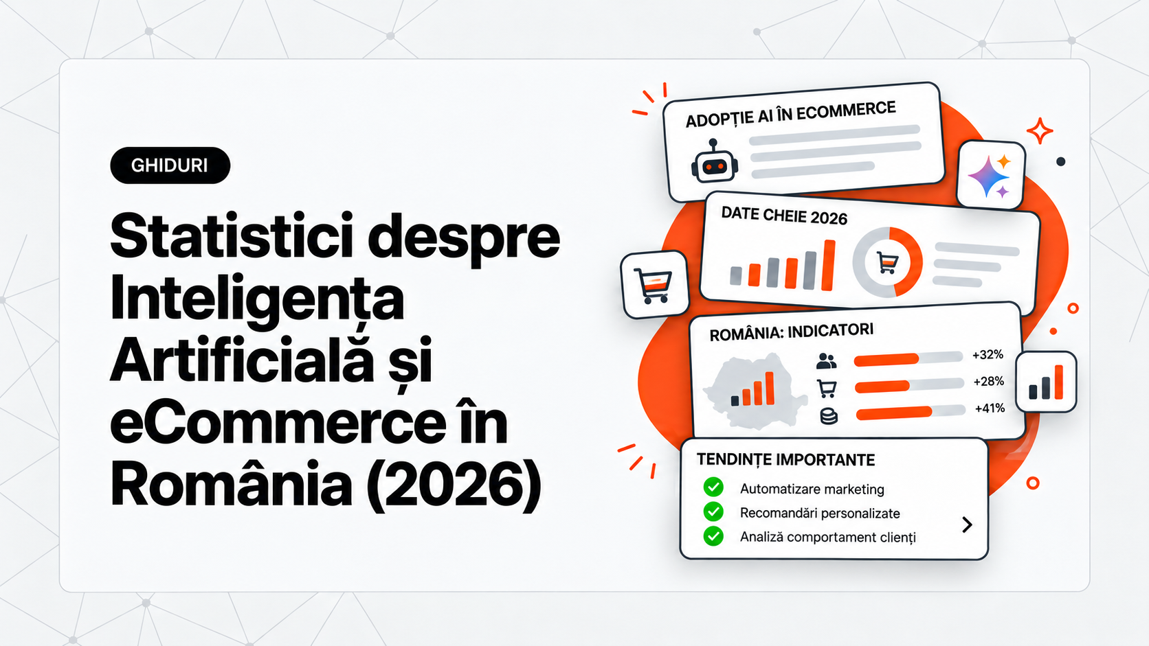 Statistici despre Inteligența Artificială și eCommerce în România (2026): Date, Tendințe și Impact în Afaceri