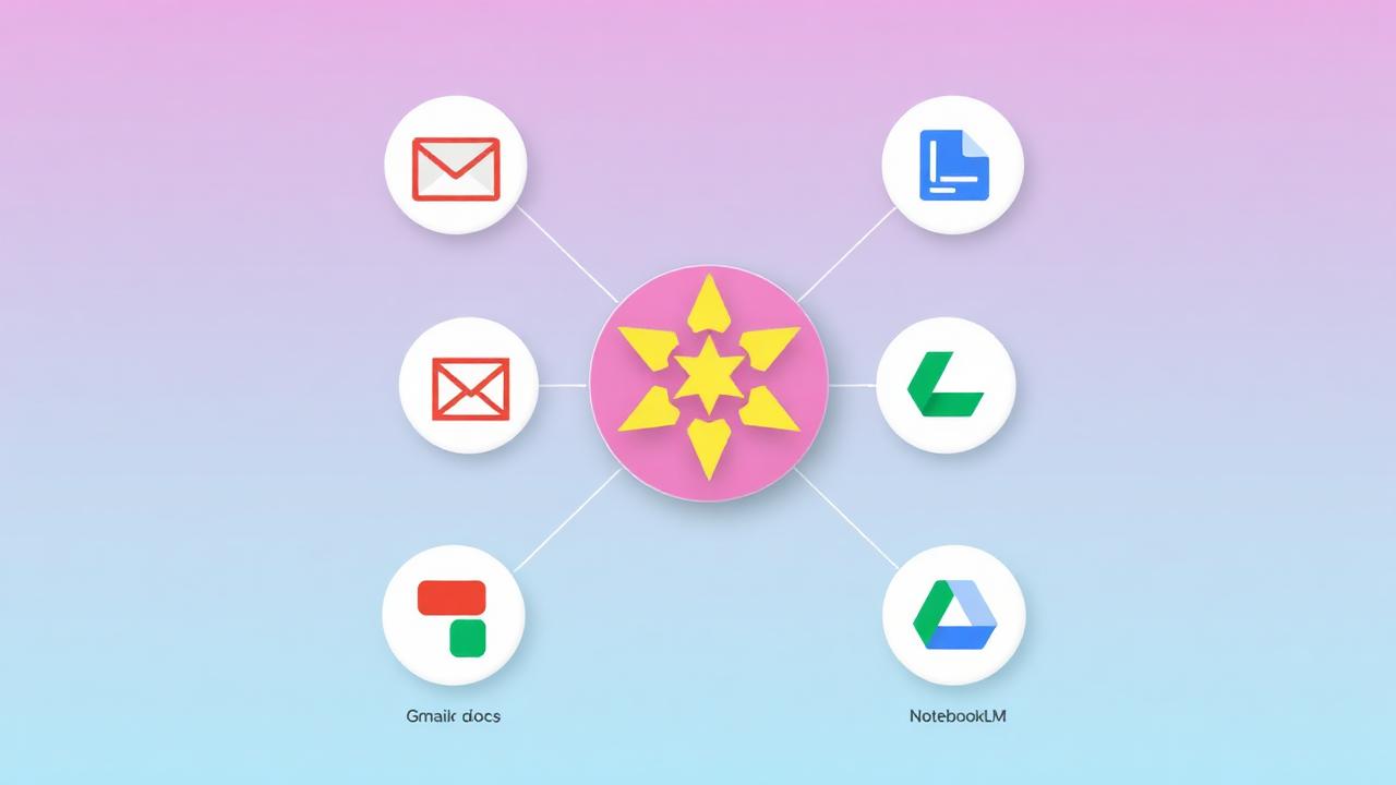 Ecosistemul Gemini integrat în Gmail, Docs, Sheets, Drive și NotebookLM